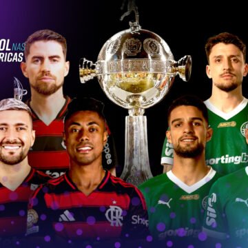 Palmeiras e Flamengo se enfrentam em debate ao vivo sobre a final da Libertadores no oGol das Américas