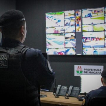 Aumenta em 210% o acionamento de totens de segurança em Macapá, com roubos à frente das ocorrências.