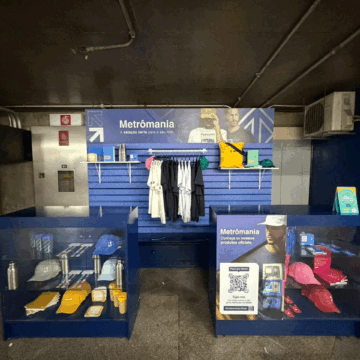 Metrô de São Paulo Abre Sua Primeira Loja Física de Produtos Oficiais na Cidade