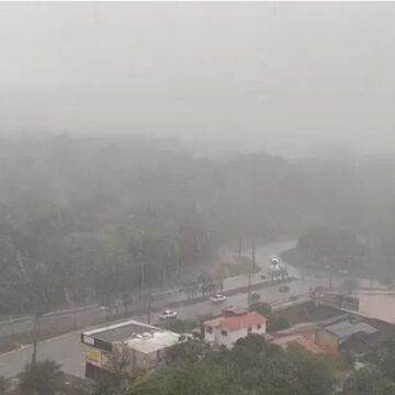 Tocantins deve enfrentar fortes chuvas no início da semana, segundo previsões.