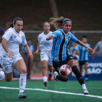 Com hearts em jogo, Grêmio avança na Copinha Feminina ao superar Santos nos pênaltis