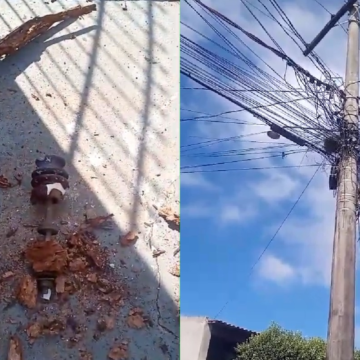 Mulher é hospitalizada após incidente com fio elétrico em cidade de São Paulo