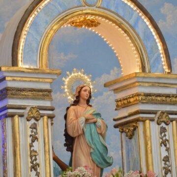 Festa Religiosa em Boa Vista Comemora o Dia de Nossa Senhora Imaculada Conceição com Missa e Procissão