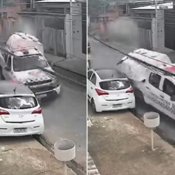 Perseguição na Cidade: PM Envolve-se em Acidente Durante Ação em Manaus