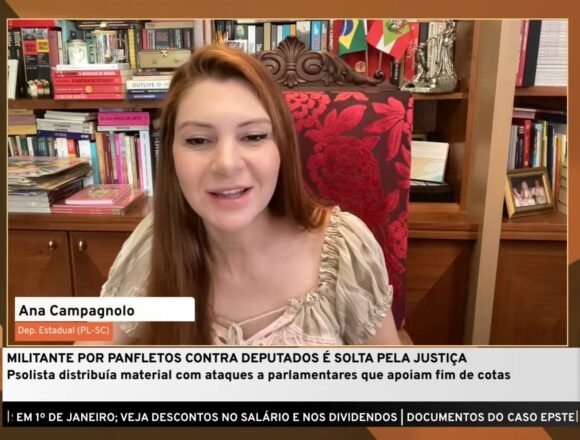 videoframe_8350555.jpg Ana Campagnolo conquista vitória judicial após acusação de racismo