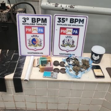 Operação policial em Vitória Régia resulta na prisão de casal envolvido com drogas